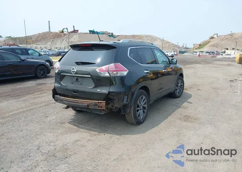 2016 Nissan Rogue Sl из США, поврежденный, VIN 5N1AT2MV4GC776441